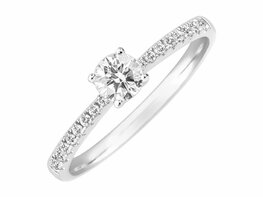 Ring - Wit goud 18kt | EIGEN CREATIES JUWELIER ZW