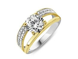 Ring - Zilver plaqu&eacute; goud | SILVER ROSE