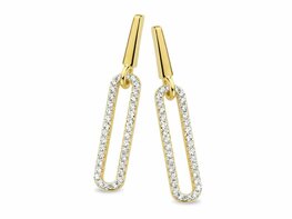 Oorbellen - Zilver plaqu&eacute; goud | SILVER ROSE
