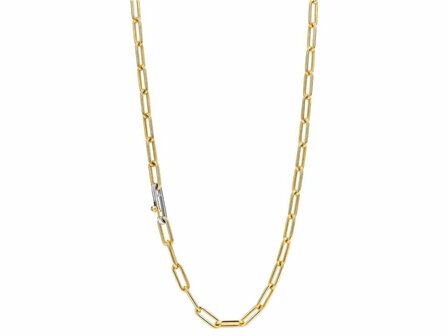 Ketting - Zilver plaqu&eacute; goud | TI SENTO