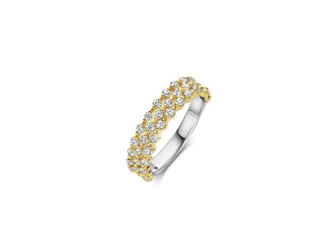 Ring - Zilver plaqu&eacute; goud | NAIOMY