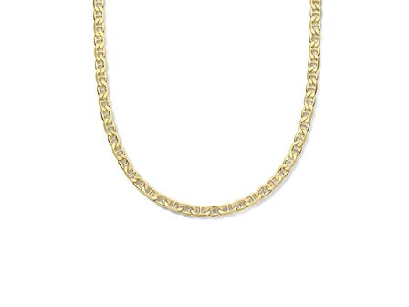 Ketting - Zilver plaqu&eacute; goud | NAIOMY