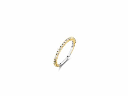 Ring - Zilver plaqu&eacute; goud | TI SENTO