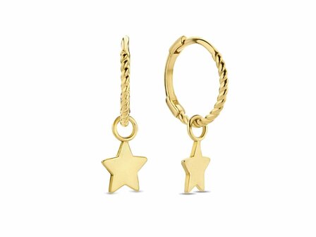 Oorbellen - JACKY GOLD | Goud 14kt