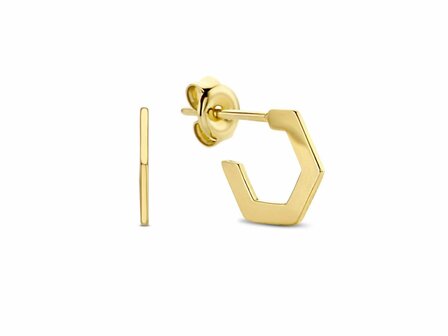 Oorbellen - JACKY GOLD | Goud 14kt