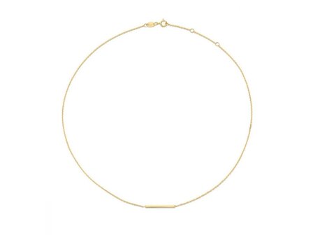 Ketting + hanger - JACKY GOLD | Goud 14kt