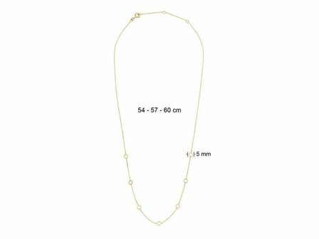 ketting - JACKY GOLD | Goud 14kt