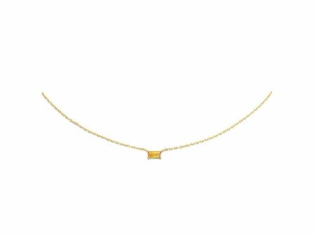 Ketting + hanger - JACKY GOLD | Goud 14kt