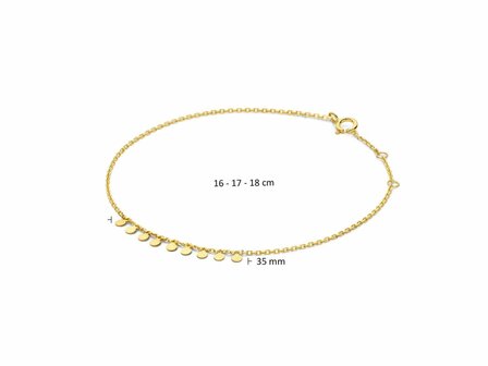 Armband - JACKY GOLD | Goud 14kt