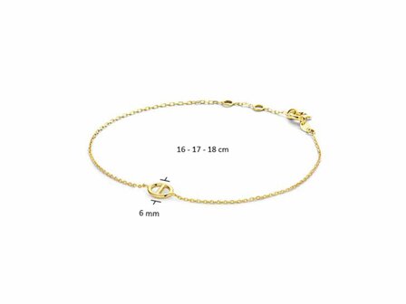 Armband - JACKY GOLD | Goud 14kt