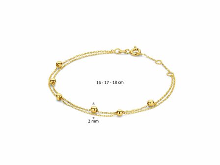 Armband - JACKY GOLD | Goud 14kt