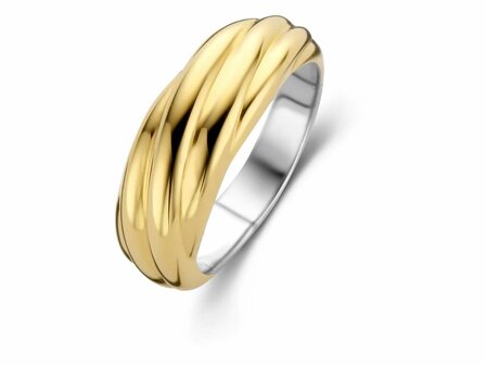 Ring - Zilver plaqu&eacute; goud | TI SENTO