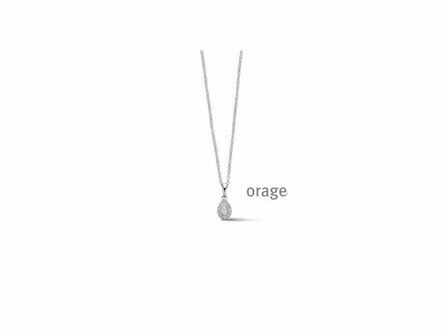 Ketting + hanger - Zilver | ORAGE