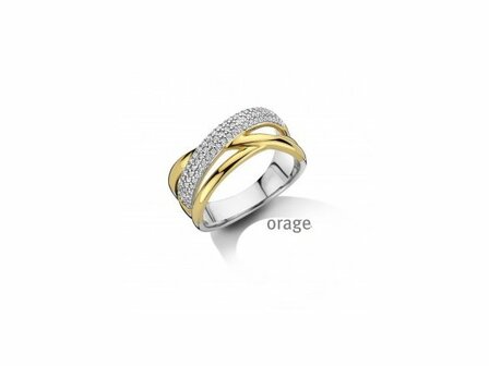 Ring - Zilver plaqu&eacute; goud | ORAGE