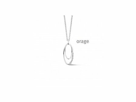 Ketting + hanger - Zilver | ORAGE