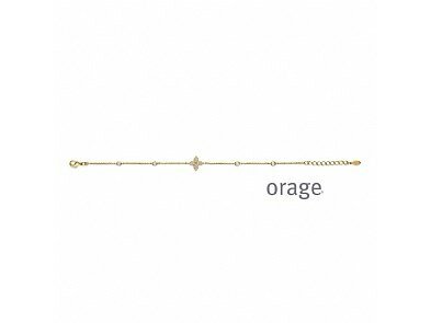 Armband - Zilver plaqu&eacute; goud | ORAGE