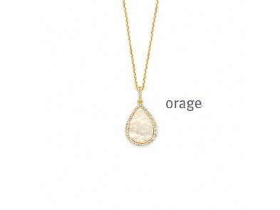 Ketting - Zilver plaqu&eacute; goud | ORAGE