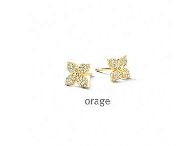 Oorbellen - Zilver plaqu&eacute; goud | ORAGE
