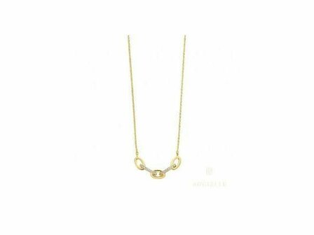 Ketting + hanger - Goud 18kt | AUCIELLE