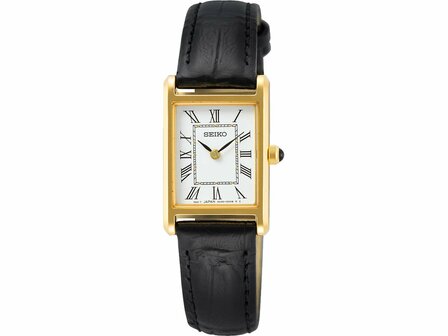 Uurwerk dames - SEIKO | Zilver plaqu&eacute; goud