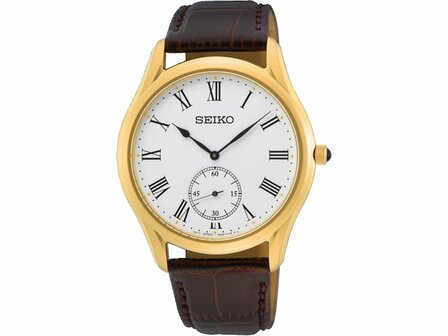 Uurwerk - SEIKO | Zilver plaqu&eacute; goud