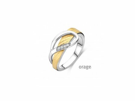 Ring - Zilver plaqu&eacute; goud | ORAGE