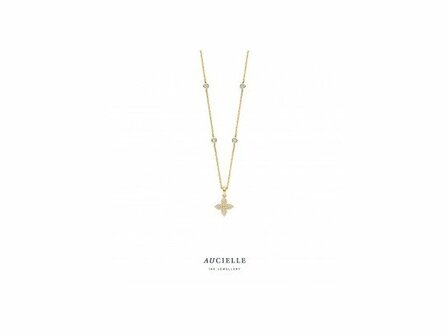 Ketting + hanger - Goud 18kt | AUCIELLE