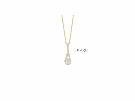 Ketting + hanger - Verguld | ORAGE