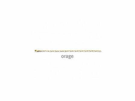 Armband - Zilver plaqu&eacute; goud | ORAGE