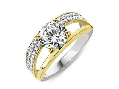 Ring - Zilver plaqu&eacute; goud | SILVER ROSE