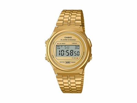 Uurwerk - CASIO | Zilver plaqu&eacute; goud