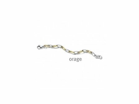 Armband - Staal + plaque | ORAGE