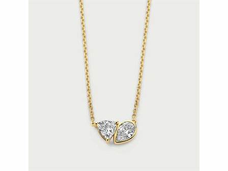 Ketting + hanger - MERITE | Goud 14kt