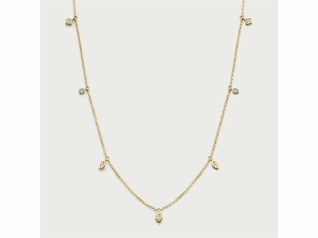 Ketting + hanger - MERITE | Goud 14kt