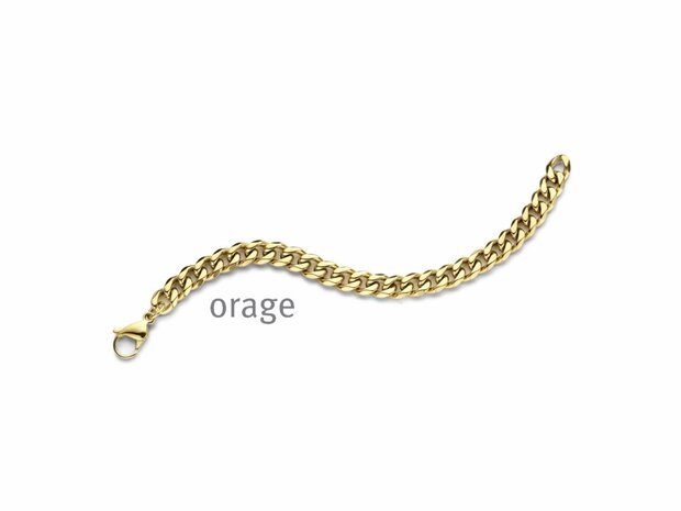 Armband - Zilver plaqué goud | ORAGE