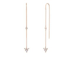 Oorbellen - Zilver plaqué rosé | IMAGINE