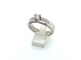 Ring - FLANDERS BRILJ | Wit goud 18kt