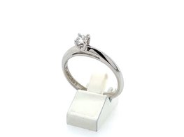 Ring - FLANDERS BRILJ | Wit goud 18kt