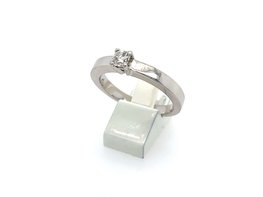 Ring - FLANDERS BRILJ | Wit goud 18kt