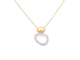 Ketting + hanger - Goud 18kt | FEMME ADOREE