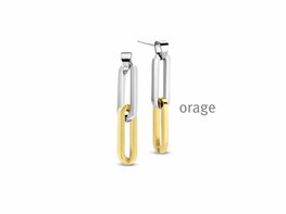 Oorbellen - Zilver plaqué goud | ORAGE