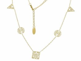 Ketting + hanger - Zilver plaquƩ goud | NAIOMY Ketting + hanger - Zilver plaquƩ goud | NAIOMY