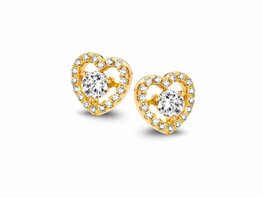 Oorbellen - Zilver plaqué goud | SILVER ROSE