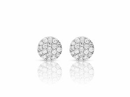 Oorbellen - ONE MORE | Wit goud 18kt
