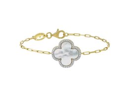 Armband - Zilver plaqué goud | GARNIER