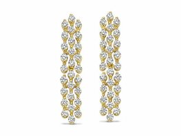 Oorbellen - Zilver plaqué goud | NAIOMY