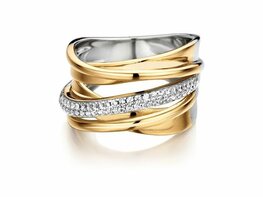 Ring - Zilver plaqué goud | SILVER ROSE