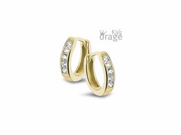 Oorbellen - Zilver plaqué goud | ORAGE