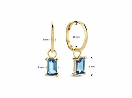 Oorbellen - JACKY GOLD | Goud 14kt