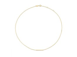 Ketting + hanger - JACKY GOLD | Goud 14kt